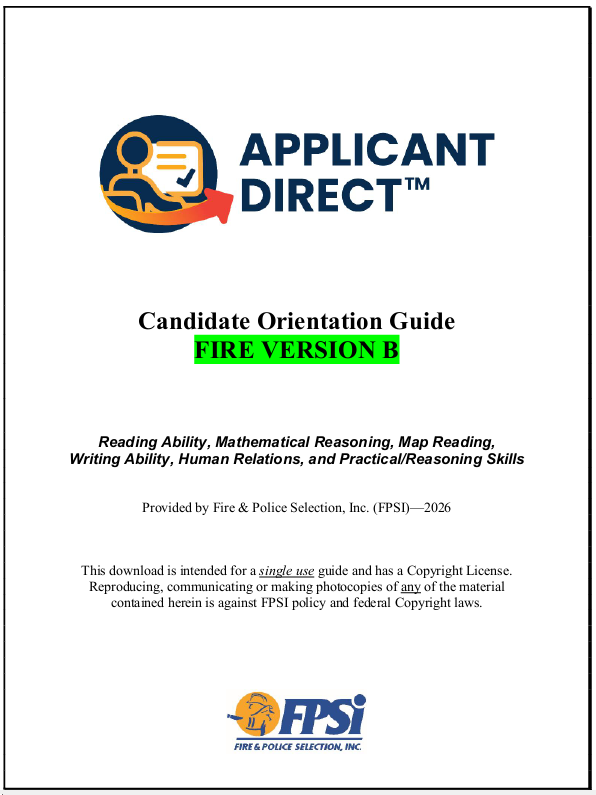 Applicant Direct Fire Guide Version-B